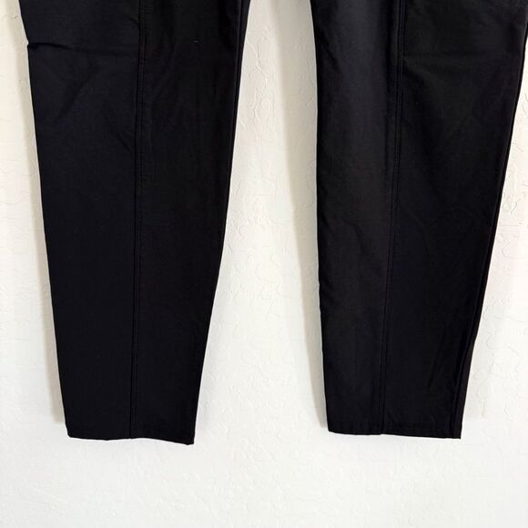 Athleta Black Wander Stash Pocket Skinny Ankle Pants Size 14 Petite - Picture 7 of 11